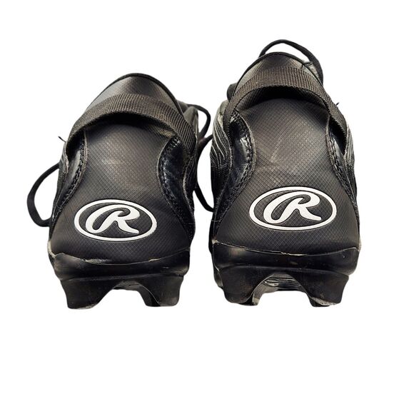 Rawlings Turf Tek Football Cleats Black Size Men's 10D - Picture 7 of 8